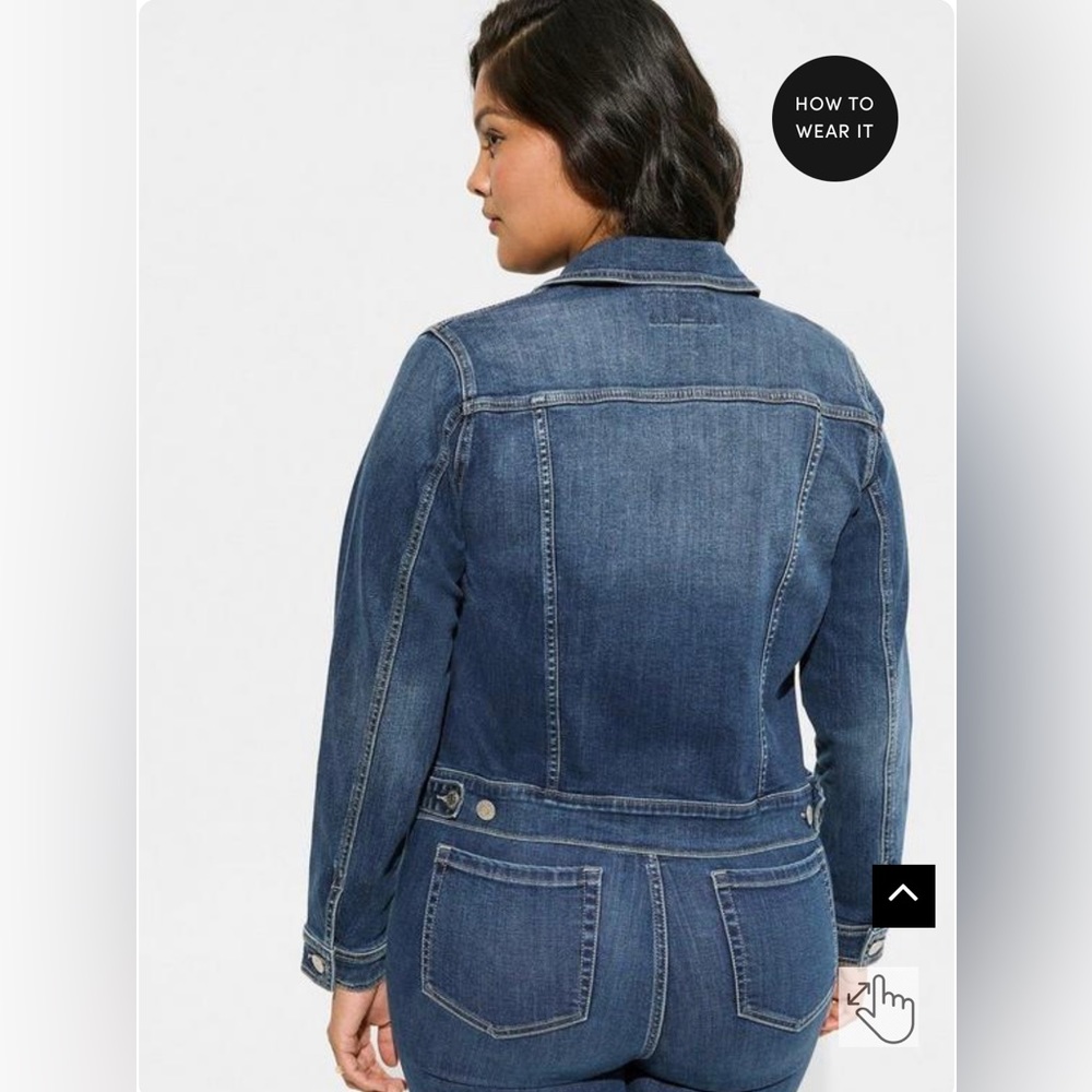 Torrid Denim Jacket - Picture 3 of 5